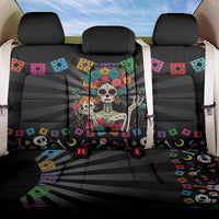Mexican La Catrina Back Car Seat Cover Viva Mexico Dia De Muertos - Wonder Print Shop