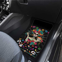 Mexican La Catrina Car Mats Viva Mexico Dia De Muertos - Wonder Print Shop