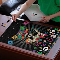 Mexican La Catrina Puzzle Viva Mexico Dia De Muertos - Wonder Print Shop