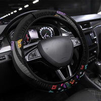Mexican La Catrina Steering Wheel Cover Viva Mexico Dia De Muertos - Wonder Print Shop