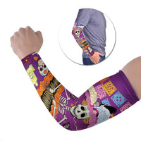 Dia De Muertos Mexico Arm Sleeves La Calavera Catrina - Wonder Print Shop