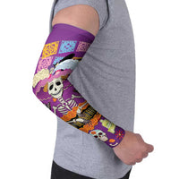 Dia De Muertos Mexico Arm Sleeves La Calavera Catrina - Wonder Print Shop