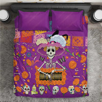 Dia De Muertos Mexico Bedding Set La Calavera Catrina - Wonder Print Shop