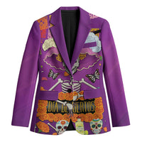 Dia De Muertos Mexico Blazer La Calavera Catrina - Wonder Print Shop