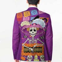 Dia De Muertos Mexico Blazer La Calavera Catrina - Wonder Print Shop