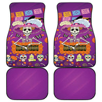 Dia De Muertos Mexico Car Mats La Calavera Catrina - Wonder Print Shop