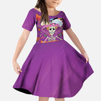Dia De Muertos Mexico Family Matching Puletasi and Hawaiian Shirt La Calavera Catrina - Wonder Print Shop