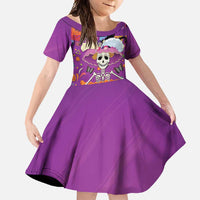 Dia De Muertos Mexico Family Matching Tank Maxi Dress and Hawaiian Shirt La Calavera Catrina - Wonder Print Shop
