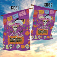 Dia De Muertos Mexico Garden Flag La Calavera Catrina - Wonder Print Shop