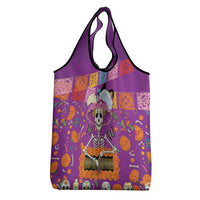 Dia De Muertos Mexico Grocery Bag La Calavera Catrina - Wonder Print Shop