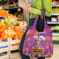 Dia De Muertos Mexico Grocery Bag La Calavera Catrina - Wonder Print Shop