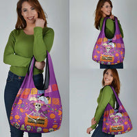 Dia De Muertos Mexico Grocery Bag La Calavera Catrina - Wonder Print Shop