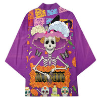 Dia De Muertos Mexico Kimono La Calavera Catrina - Wonder Print Shop