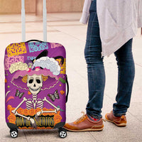 Dia De Muertos Mexico Luggage Cover La Calavera Catrina - Wonder Print Shop