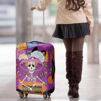 Dia De Muertos Mexico Luggage Cover La Calavera Catrina - Wonder Print Shop