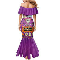 Dia De Muertos Mexico Mermaid Dress La Calavera Catrina - Wonder Print Shop
