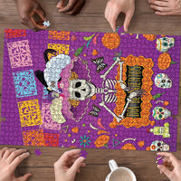 Dia De Muertos Mexico Puzzle La Calavera Catrina - Wonder Print Shop