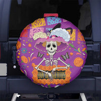 Dia De Muertos Mexico Spare Tire Cover La Calavera Catrina - Wonder Print Shop
