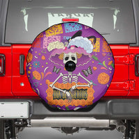 Dia De Muertos Mexico Spare Tire Cover La Calavera Catrina - Wonder Print Shop