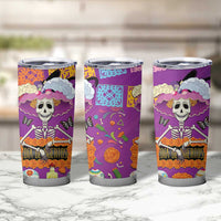 Dia De Muertos Mexico Tumbler Cup La Calavera Catrina - Wonder Print Shop