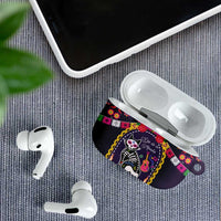 Mexico Day Of The Dead AirPods Case Cat Skeleton Dia De Los Meowtos - Wonder Print Shop