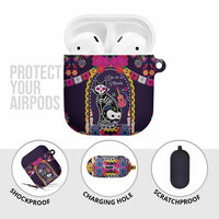 Mexico Day Of The Dead AirPods Case Cat Skeleton Dia De Los Meowtos - Wonder Print Shop