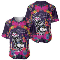 Mexico Day Of The Dead Baseball Jersey Cat Skeleton Dia De Los Meowtos - Wonder Print Shop