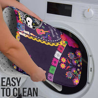 Mexico Day Of The Dead Bathroom Set Cat Skeleton Dia De Los Meowtos - Wonder Print Shop