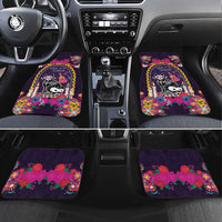 Mexico Day Of The Dead Car Mats Cat Skeleton Dia De Los Meowtos - Wonder Print Shop