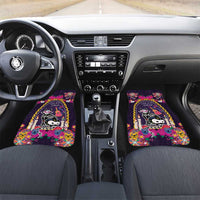 Mexico Day Of The Dead Car Mats Cat Skeleton Dia De Los Meowtos - Wonder Print Shop