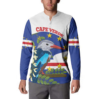 Cape Verde Button Sweatshirt Grey-Headed Kingfisher Mix Honey Locust - Wonder Print Shop