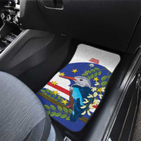 Cape Verde Car Mats Grey-Headed Kingfisher Mix Honey Locust - Wonder Print Shop