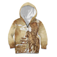 Winged Hussars Poland Kid Hoodie Amor Patriae Nostra Lex Polska Eagle