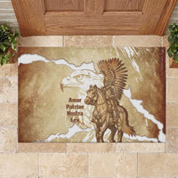 Winged Hussars Poland Rubber Doormat Amor Patriae Nostra Lex Polska Eagle