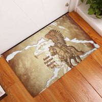 Winged Hussars Poland Rubber Doormat Amor Patriae Nostra Lex Polska Eagle