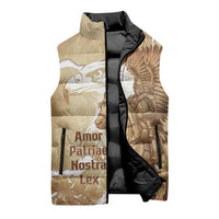 Winged Hussars Poland Sleeveless Puffer Jacket Amor Patriae Nostra Lex Polska Eagle