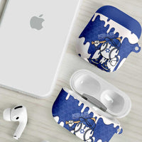 Israel 2026 Baseball AirPods Case Star of David Pattern Drip Style