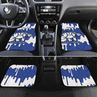 Israel 2026 Baseball Personalised Car Mats Star of David Pattern Drip Style