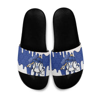 Israel 2026 Baseball Slide Sandals Star of David Pattern Drip Style