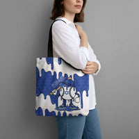Israel 2026 Baseball Tote Bag Star of David Pattern Drip Style