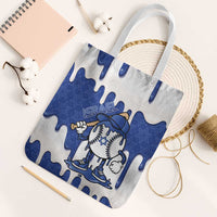 Israel 2026 Baseball Tote Bag Star of David Pattern Drip Style
