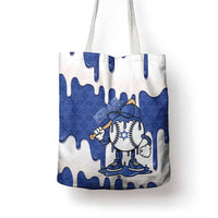 Israel 2026 Baseball Tote Bag Star of David Pattern Drip Style
