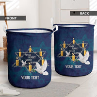 Personalised Israel Holocaust Remembrance Day Laundry Basket Yom HaShoah Never Forget Never Again