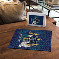 Personalised Israel Holocaust Remembrance Day Puzzle Yom HaShoah Never Forget Never Again