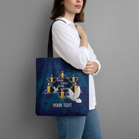 Personalised Israel Holocaust Remembrance Day Tote Bag Yom HaShoah Never Forget Never Again