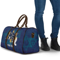 Personalised Israel Holocaust Remembrance Day Travel Bag Yom HaShoah Never Forget Never Again