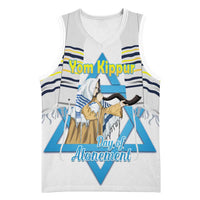 Personalised Yom Kippur Israel Basketball Jersey Day of Atonement Jewish Tallit