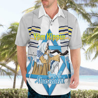 Personalised Yom Kippur Israel Hawaiian Shirt Day of Atonement Jewish Tallit