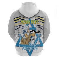 Personalised Yom Kippur Israel Hoodie Day of Atonement Jewish Tallit
