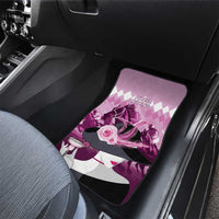 Kentucky Horse Racing Car Mats Derby Mint Julep Girl - Pink Pastel LT14